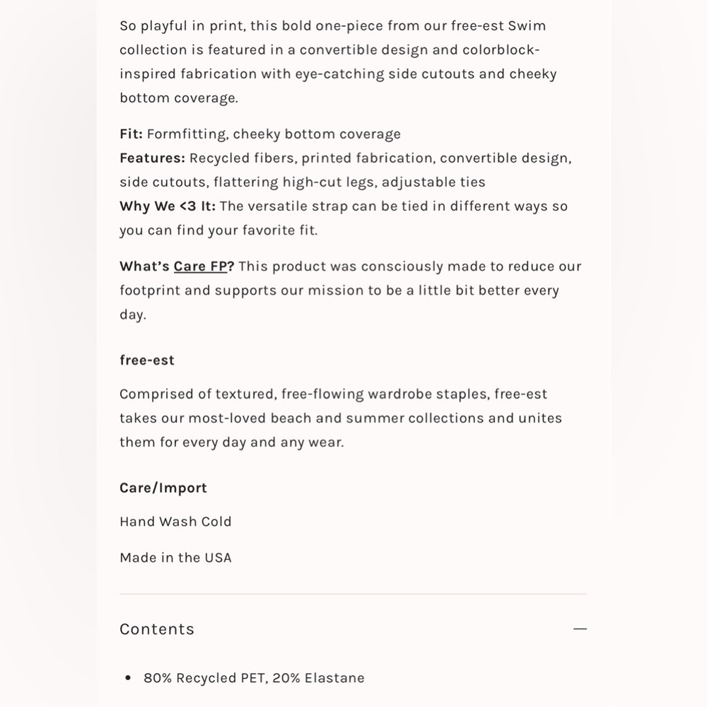 NWT Valerie Convertible One-Piece Swimsuit - Picture 7 of 8